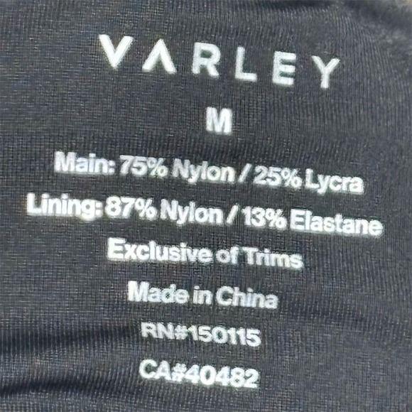 Varley Women's Medium Marble Tie Dye Sports Bra Yoga Gym Activewear - Picture 5 of 5